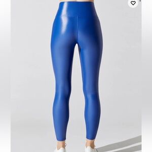 Carbon38 Leggings in Blue and snake designs, Size S